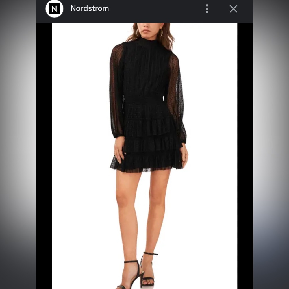 Black Polka Dot Dress